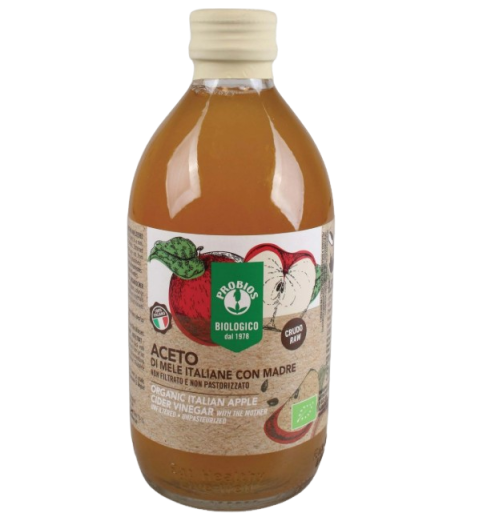 Apfelessig unfiltriert mit Mutter, bio 500 ml