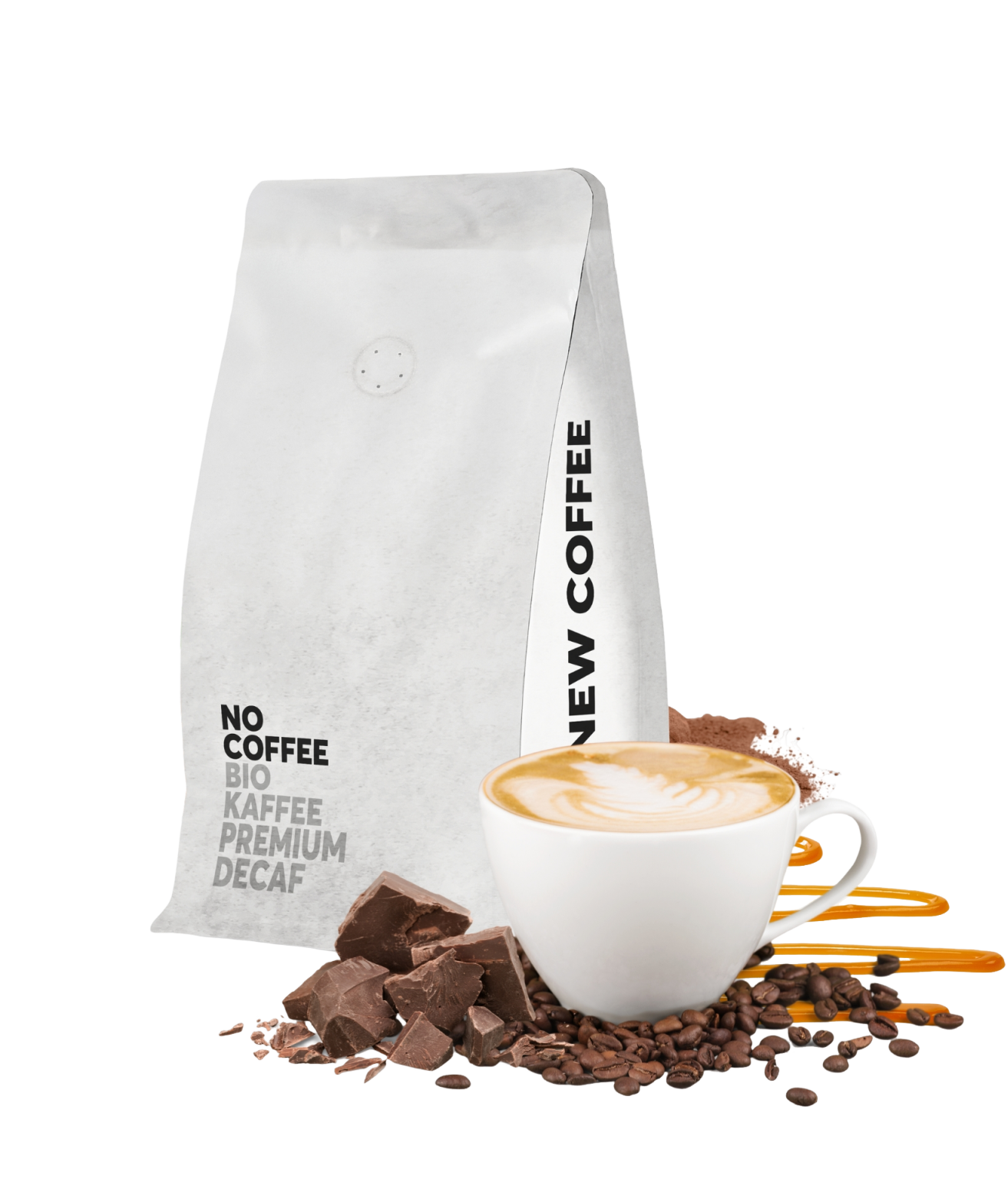 No Coffee – Premium Bio Kaffee – mit Wasser entkoffeiniert