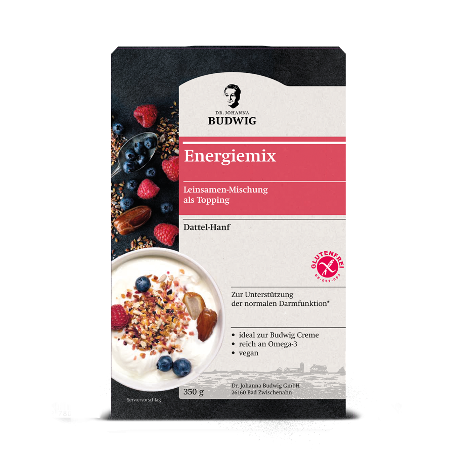 Linufit Energiemix Dattel-Hanf bio