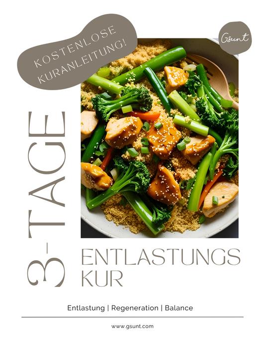 KOSTENLOSE KURANLEITUNG - 3-Tage Entlastungskur