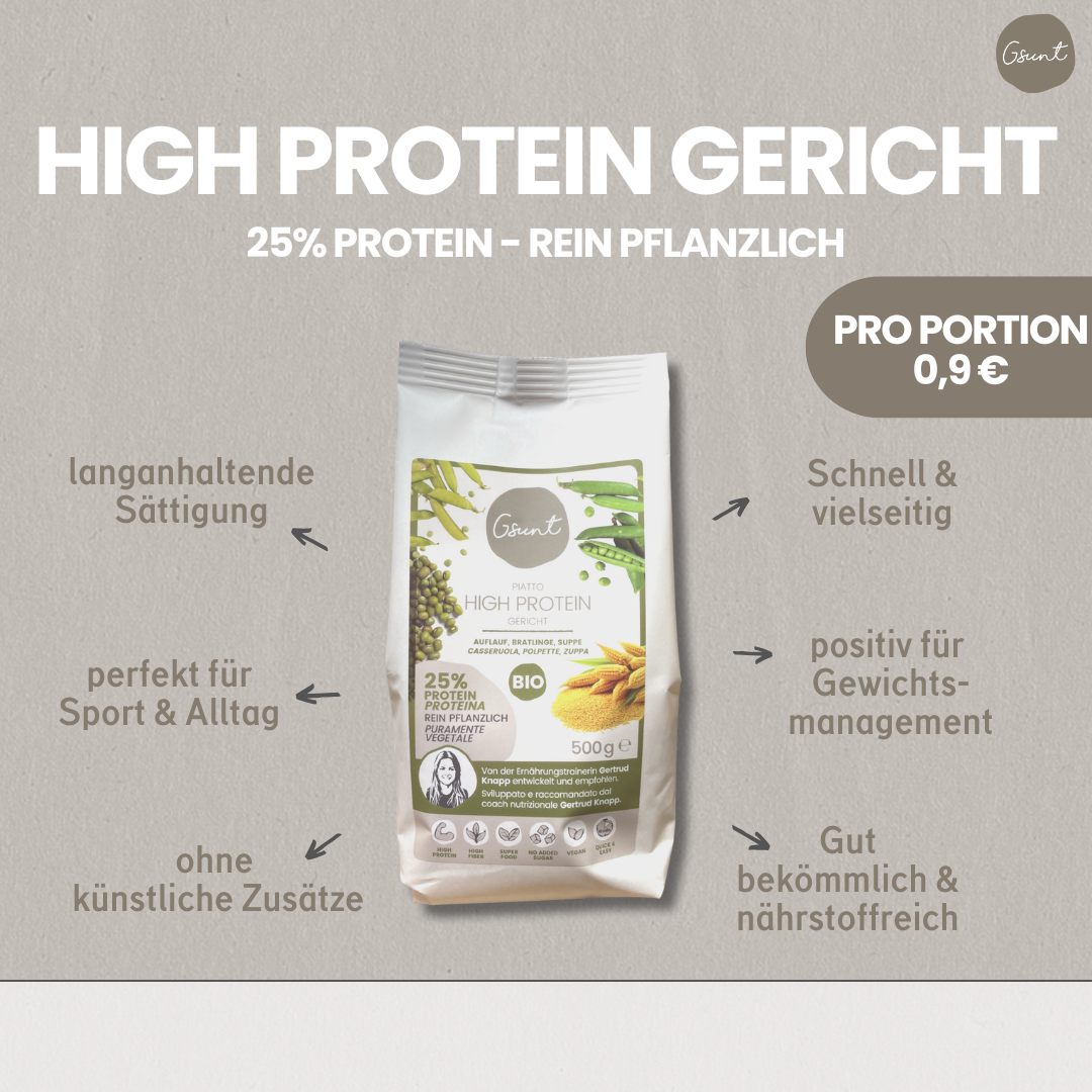 GSUNT BIO High Proteingericht mit Erbsen