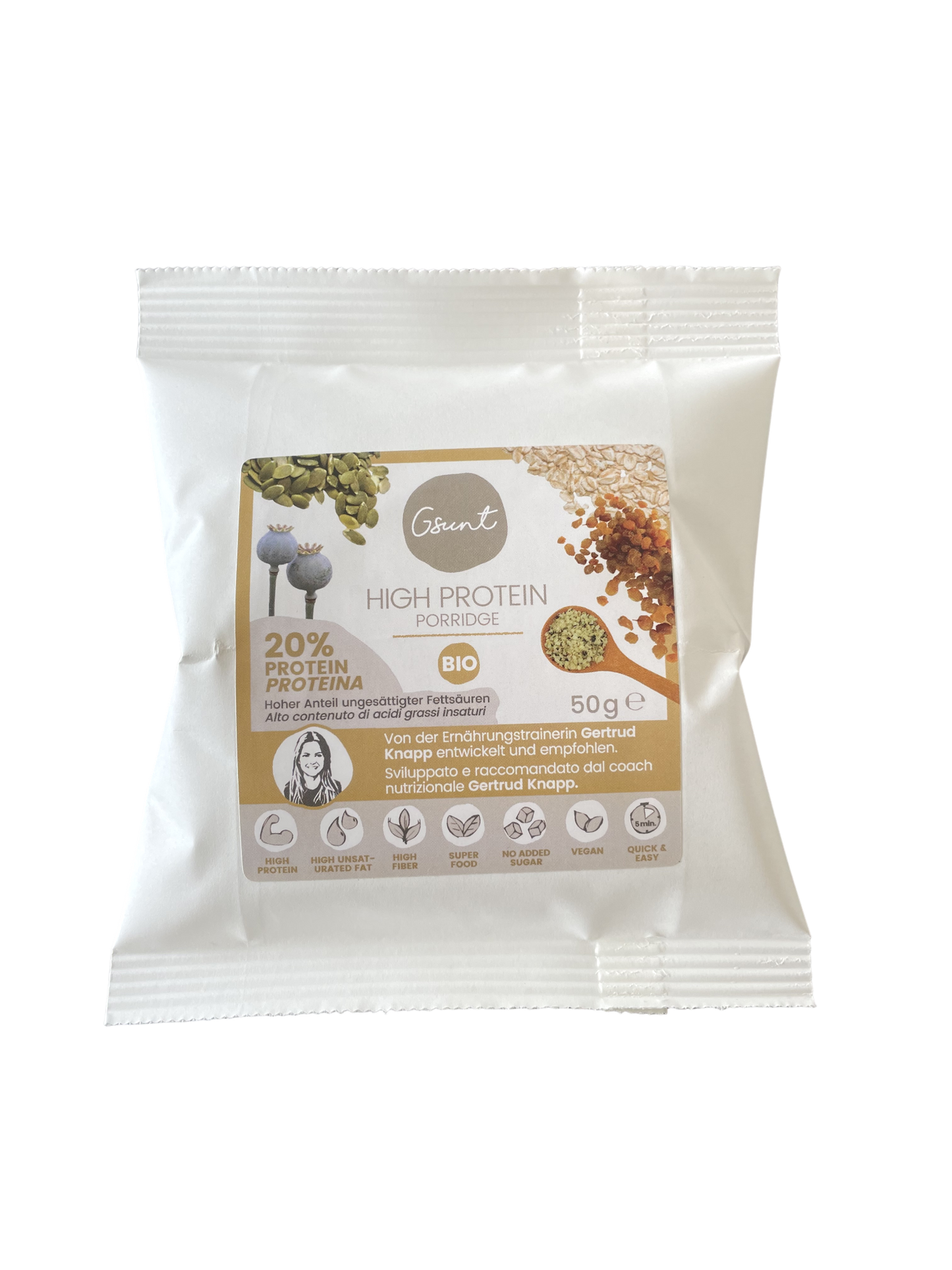 GSUNT Porridge High Protein BIO