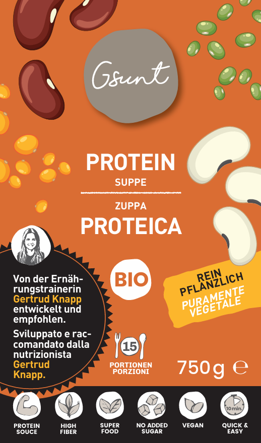 Proteinsuppe mit Linsen BIO