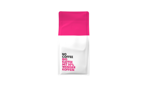 No Coffee – Premium Bio Kaffee – 50% weniger Koffein